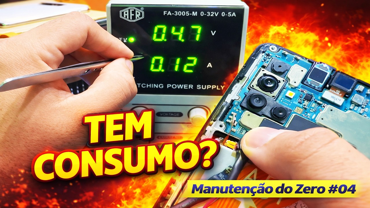 O Que é Consumo na Fonte de Bancada? Aprenda a Interpretar | Manutenção do Zero #04