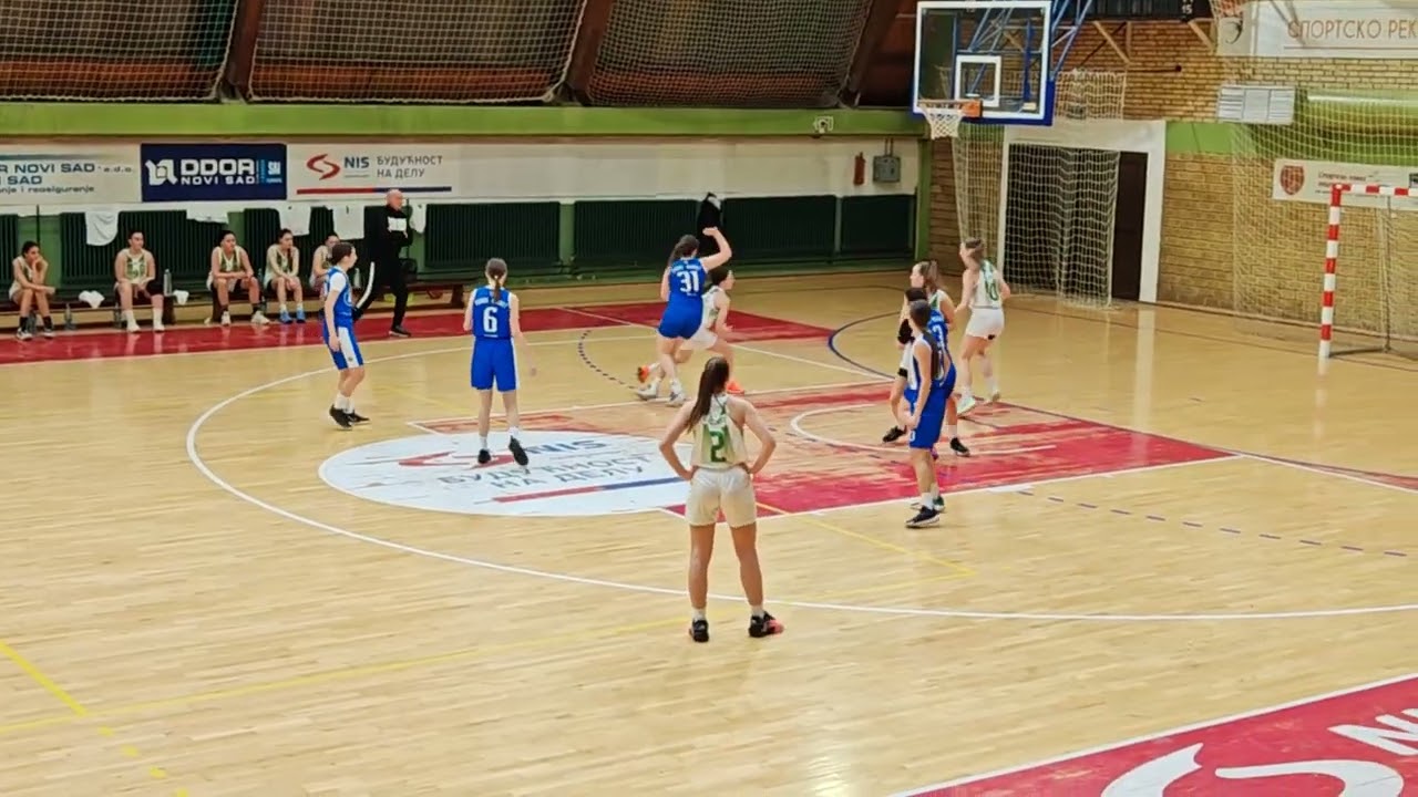 1.ŽRL SEVER /12. KOLO/ Jedinstvo - Agros basket Opovo 2/4 
