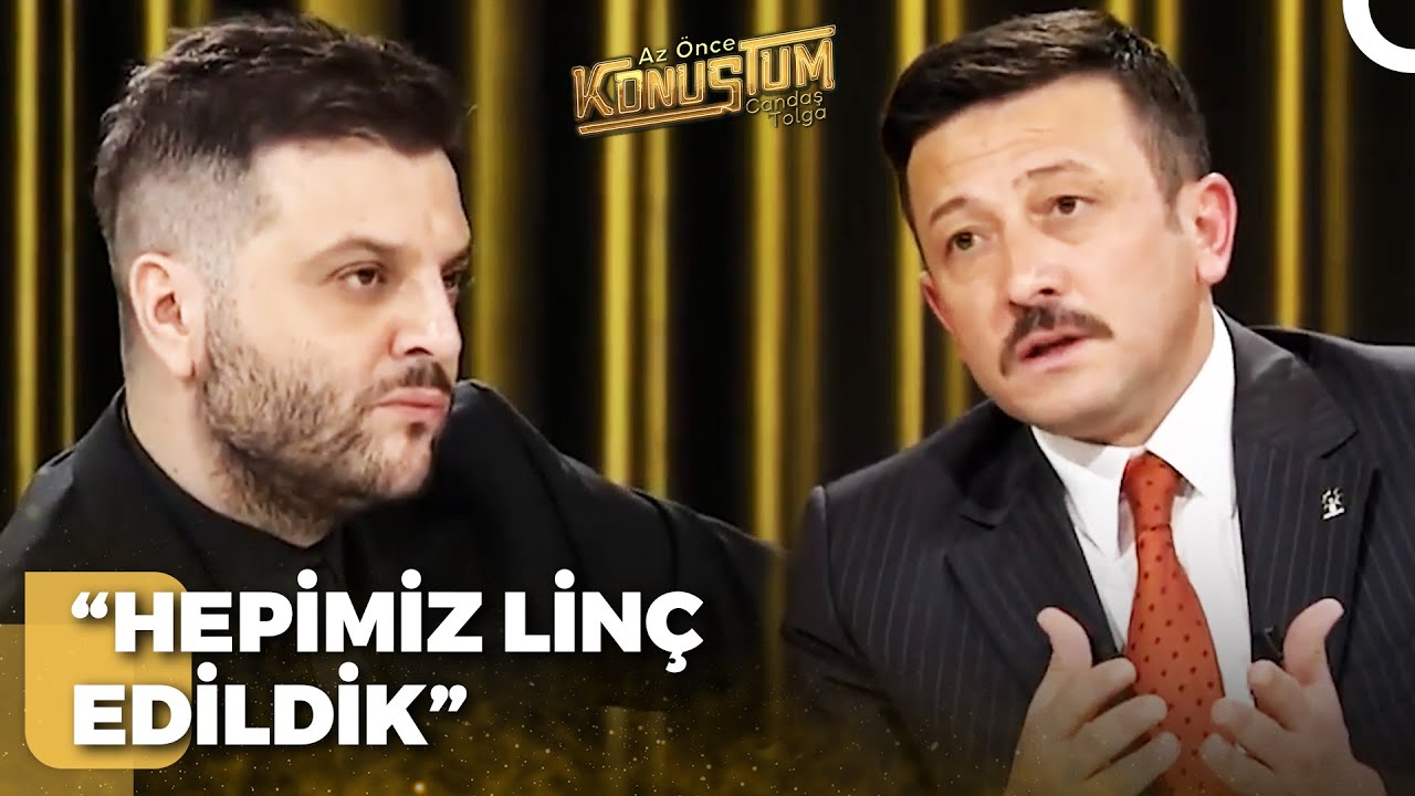 6284 Sayılı Kanun Meselesi - Hamza Dağ | Candaş Tolga Işık ile Az Önce Konuştum