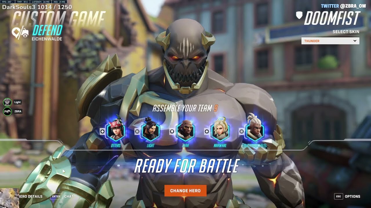 ZBRA Tournament DOMINATION 44-1 (FULL GAME- Rank #1 Doomfist)