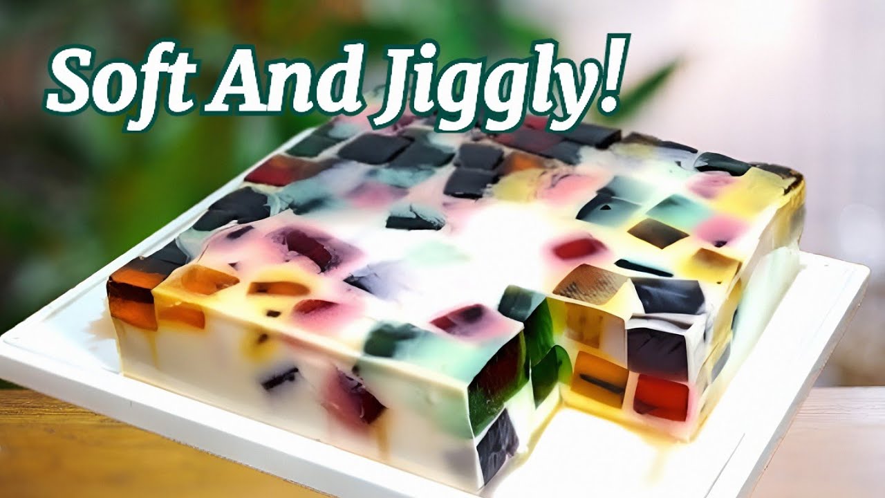 A Firm Not Watery Broken Glass Jelly Pudding