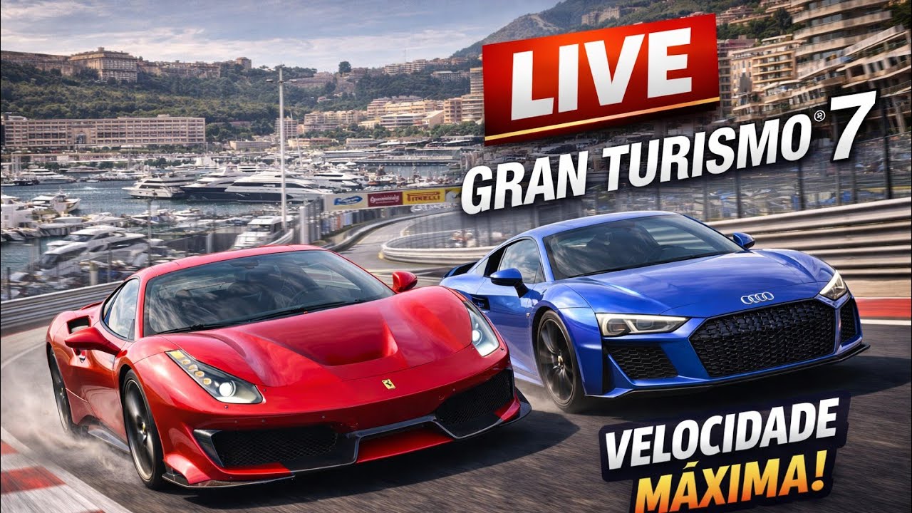 Gran Turismo 7 LIVE: Dominando As Pistas Ao Vivo #granturismo7 #granturismo