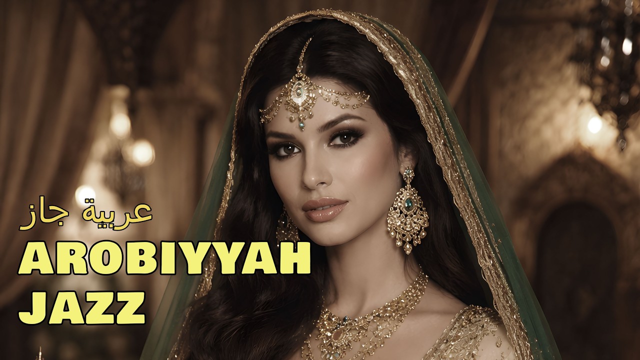 Arabian Nights Jazz Lounge 🌙 | Smooth Arabic & Western Jazz Fusion | الجاز العربي