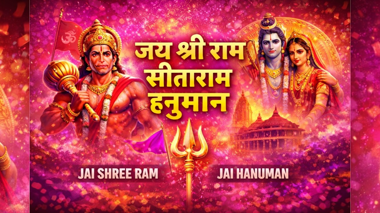 जय श्री राम सीताराम हनुमान 🔱 | Powerful Bhakti Shorts | Sanatan Energy