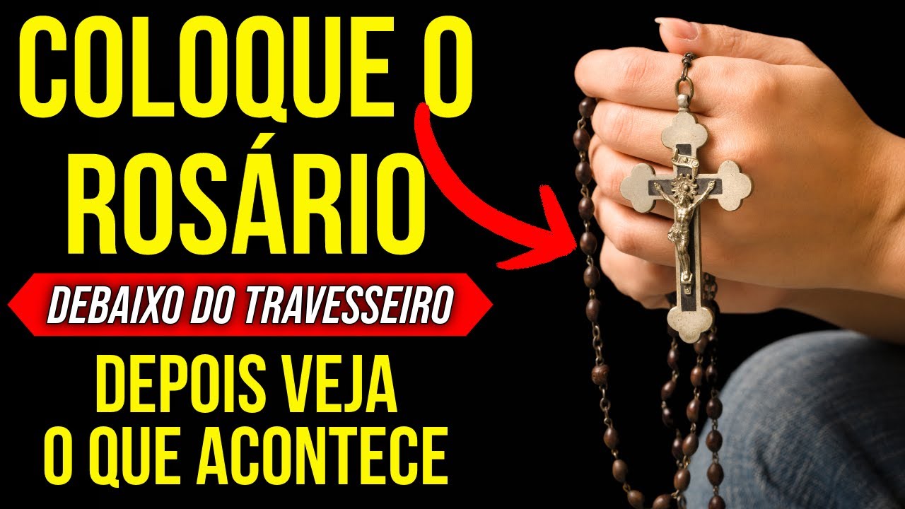 DURMA COM O TERÇO DEBAIXO DO TRAVESSEIRO OUVINDO ESSA ORAÇÃO À VIRGEM MARIA E VEJA O QUE ACONTECE