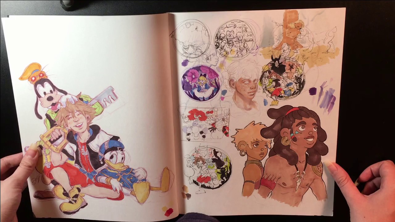 Rendr Sketchbook Tour FEB-SEP 2017