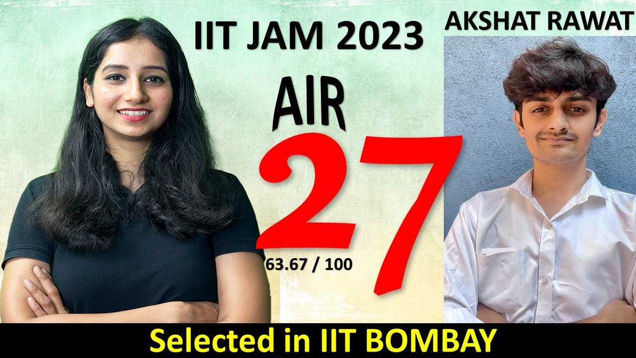 Topper's Talk - Akshat I IIT JAM 2023 Topper Interview II Life in IIT BOMBAY II Bansal Biology