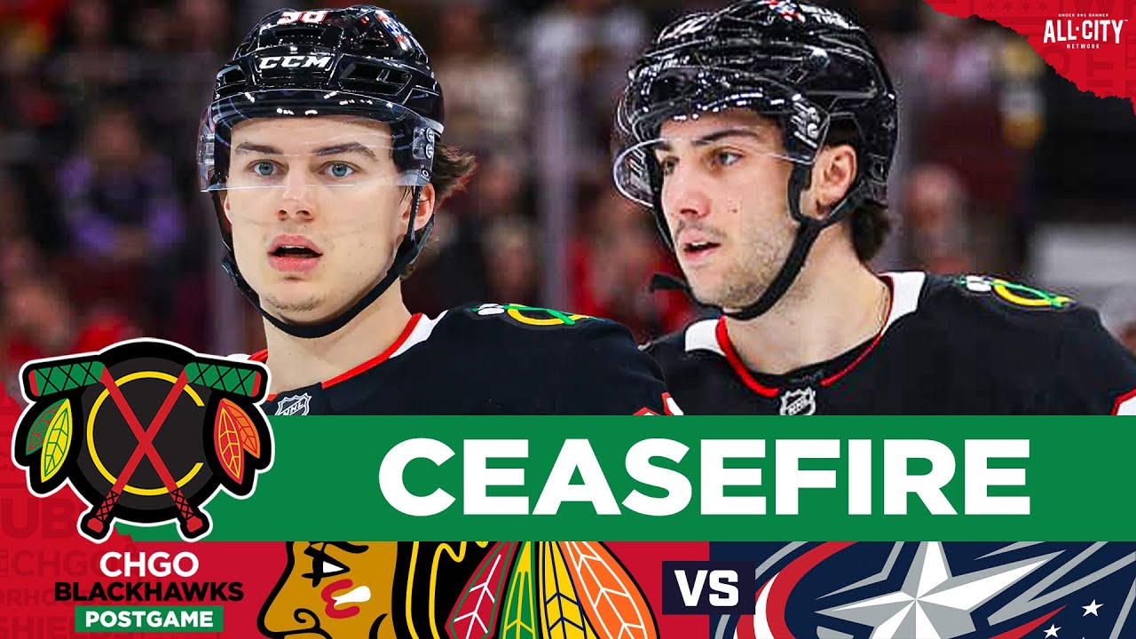 BLACKHAWKS POSTGAME: Chicago's First Line BUZZING Isn't Enough to Overcome CBJ | CHGO Blackhawks