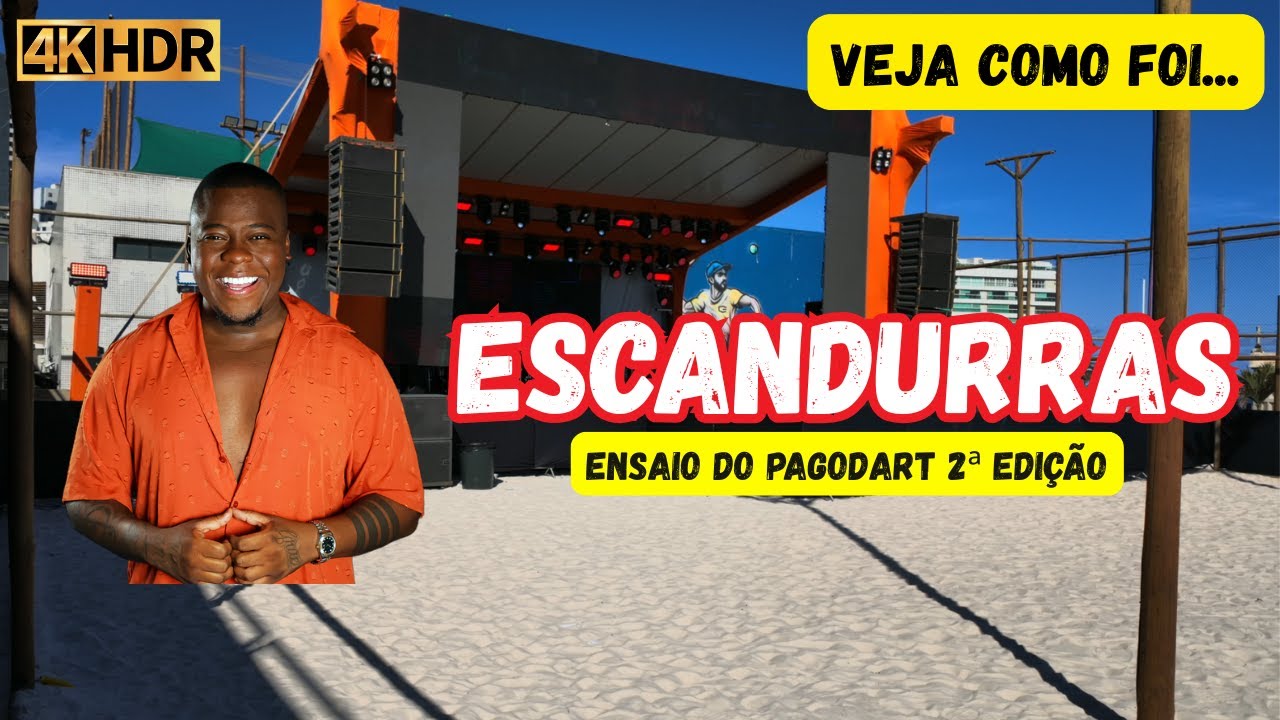PARTICIPA&Ccedil;&Atilde;O DO ESCANDURRAS NO ENSAIO DO PAGODART NO CLUBE ESPANHOL 2&ordf; EDI&Ccedil;&Atilde;O