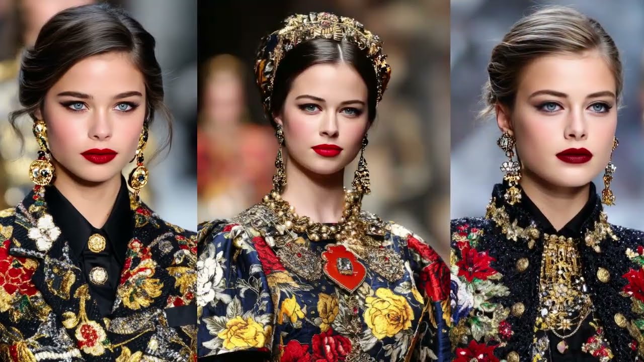 Зимняя коллекция DOLCE & GABBANA 2026 – итальянский гламур в роскошном и смелом дизайне.