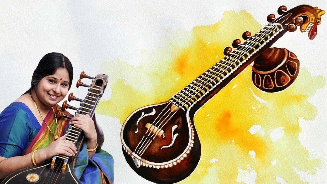 Veena Classical Music Instrumental &ndash; E.Gayathri &ndash; Rama Rama & Maha Ganapathe