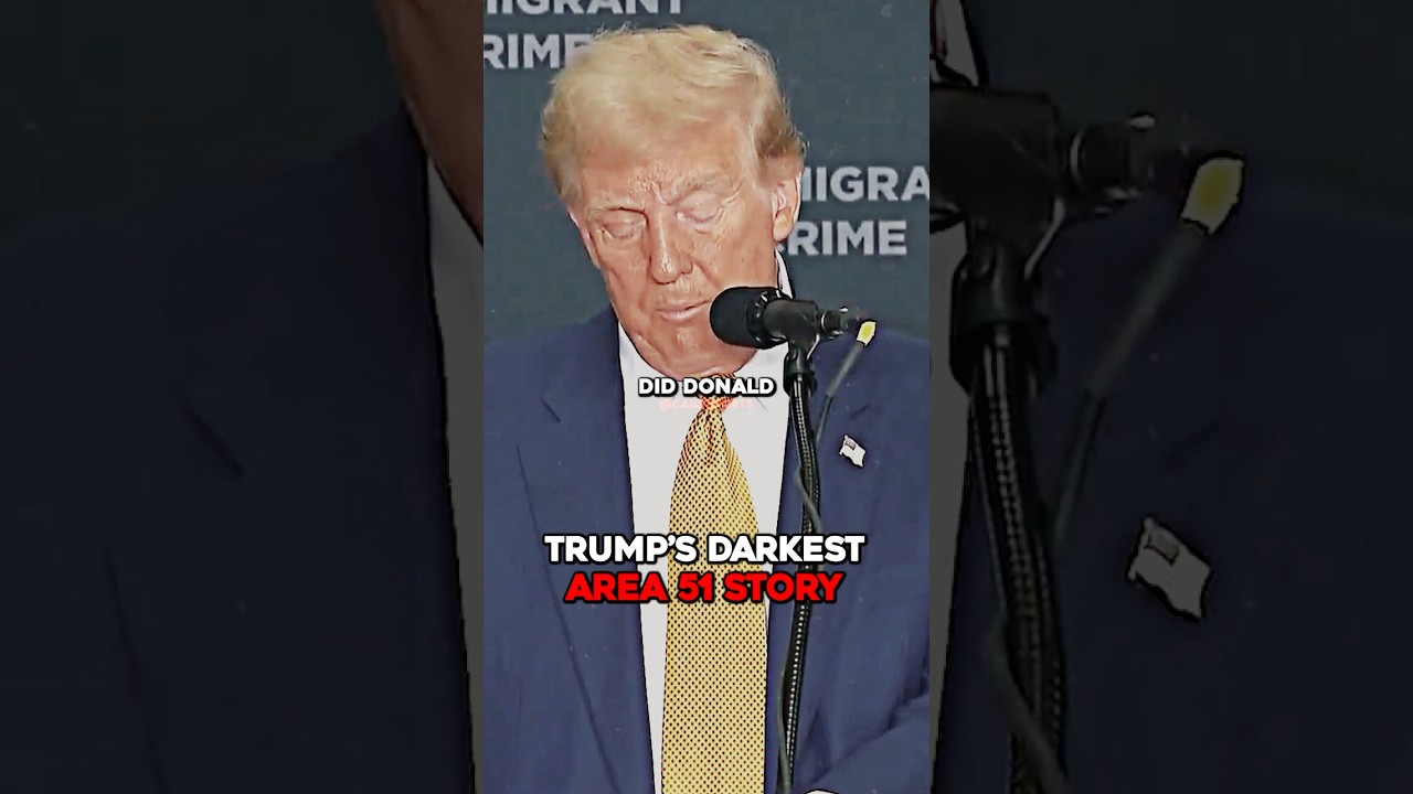 Trump's DARKEST Area 51 Story
