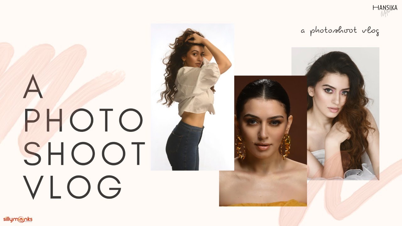 BTS - Photoshoot Vlog after a long time || Hansika Motwani || Silly Monks