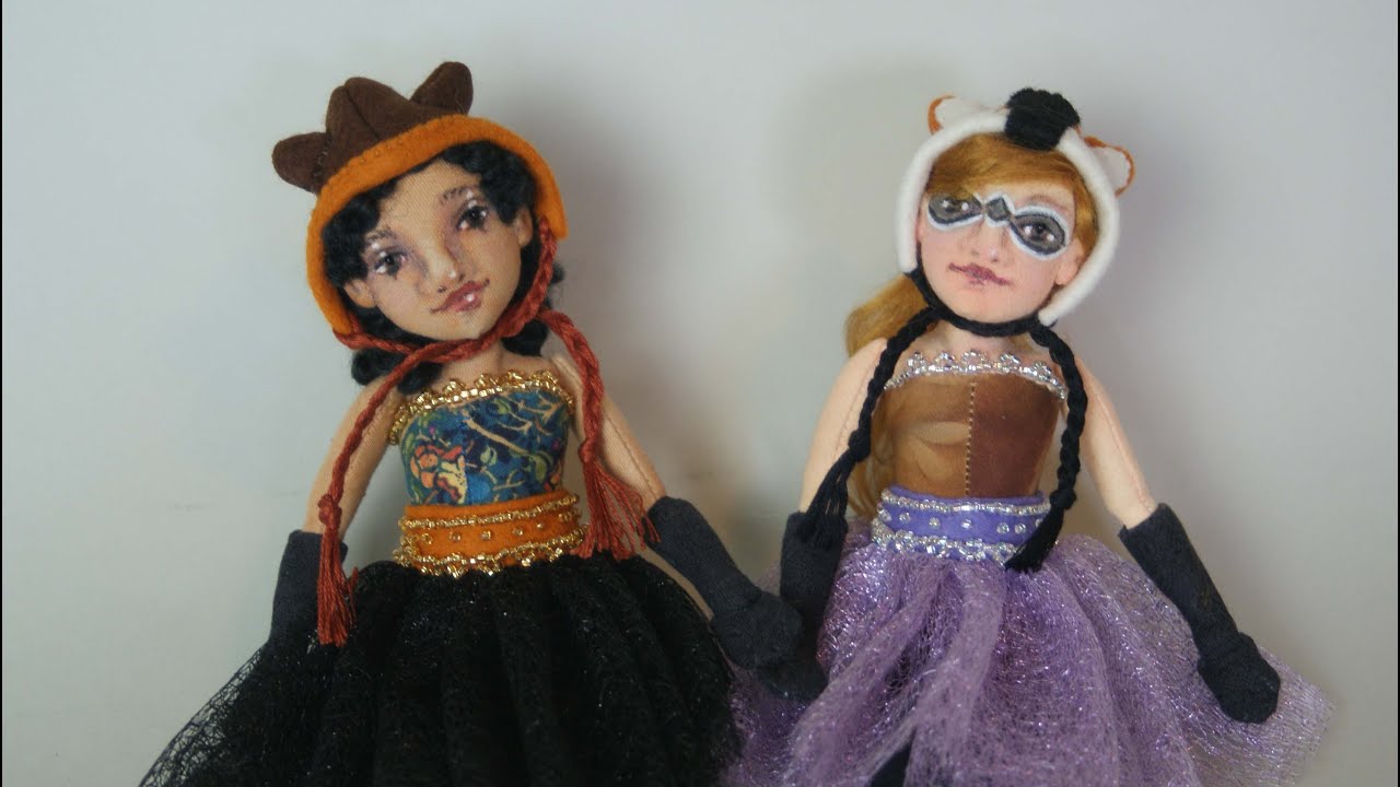 Easy Needle Sculpting a Cloth Doll Face with Marla Niederer