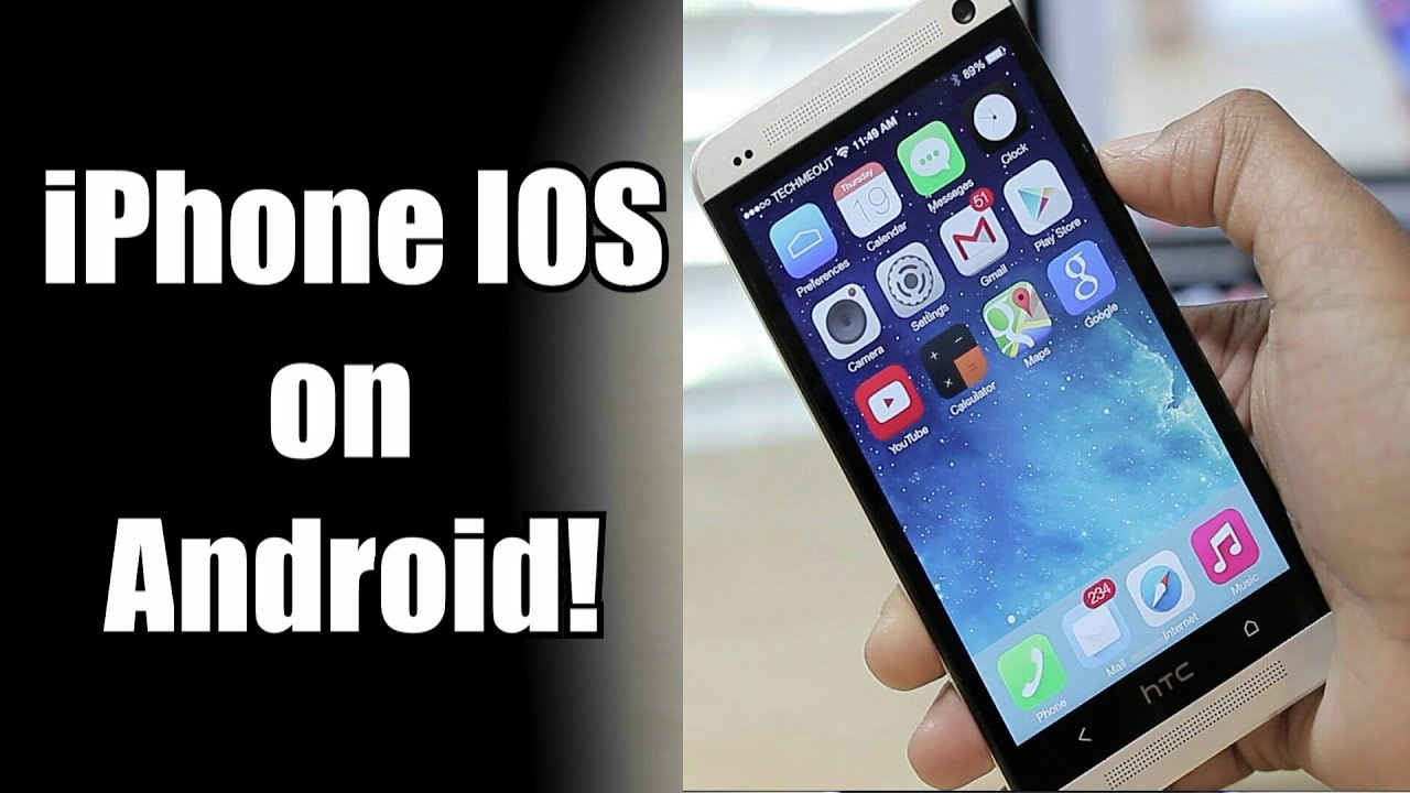 How to Install Apple  IPHONE IOS ROM On Any Android Device
