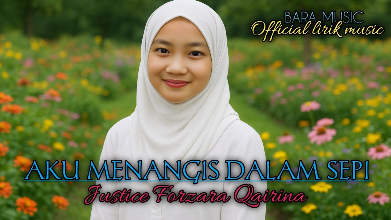LAGU TERBAIK - JUSTICE FORZARA QAIRINA ll AKU MENANGIS DALAM SEPI - OFFICIAL LIRIK MUSIC