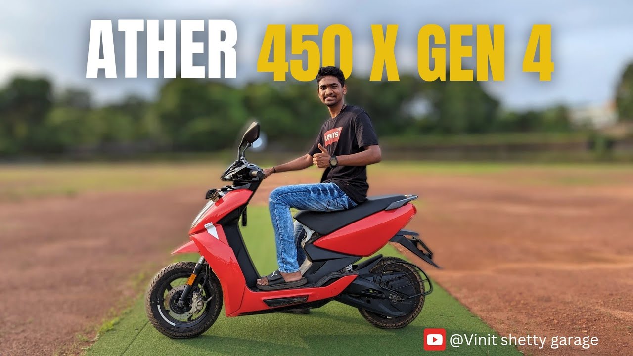 Ather 450X Gen 4 Electric Scooter Review | Features, Specs, Price 😍🔥