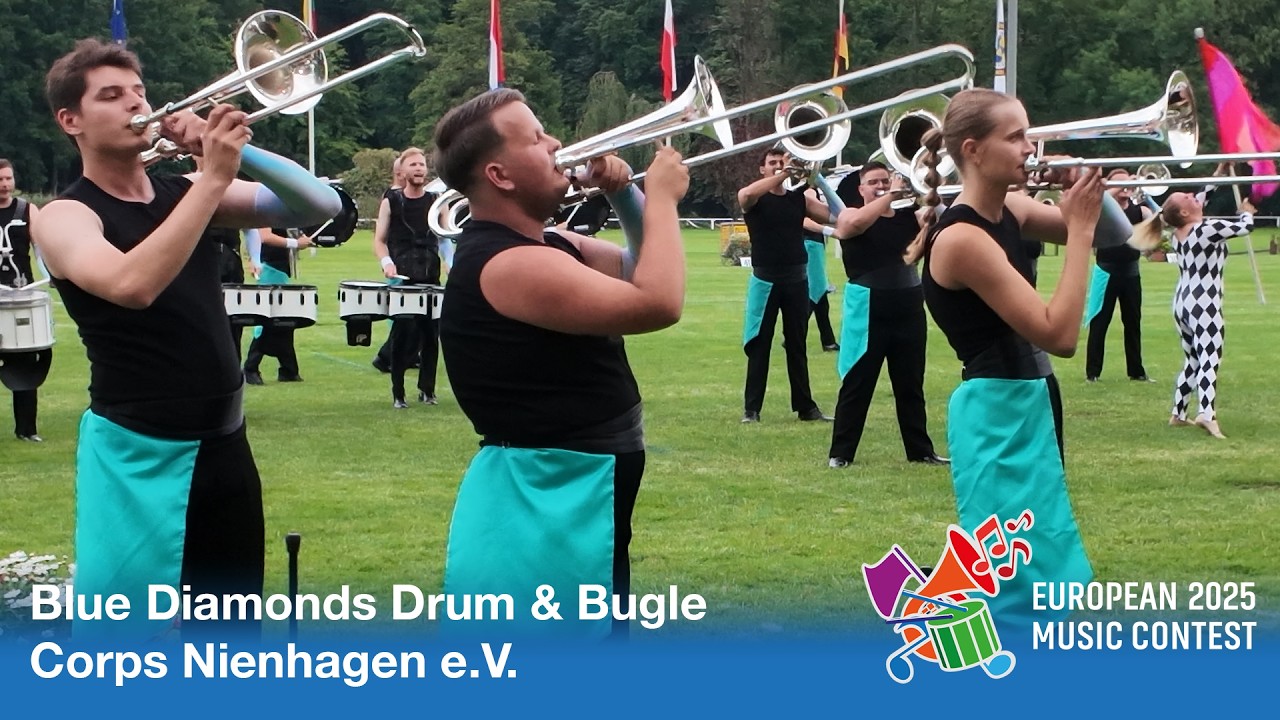 Blue Diamonds Drum & Bugle Corps Nienhagen e.V. Show @ EUROPEAN MUSIC CONTEST in Rastede 2025