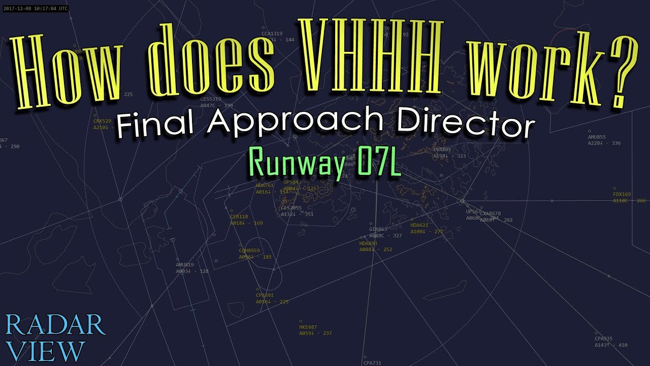 How does Hong Kong (Final Approach) work? | RWY07L/07R