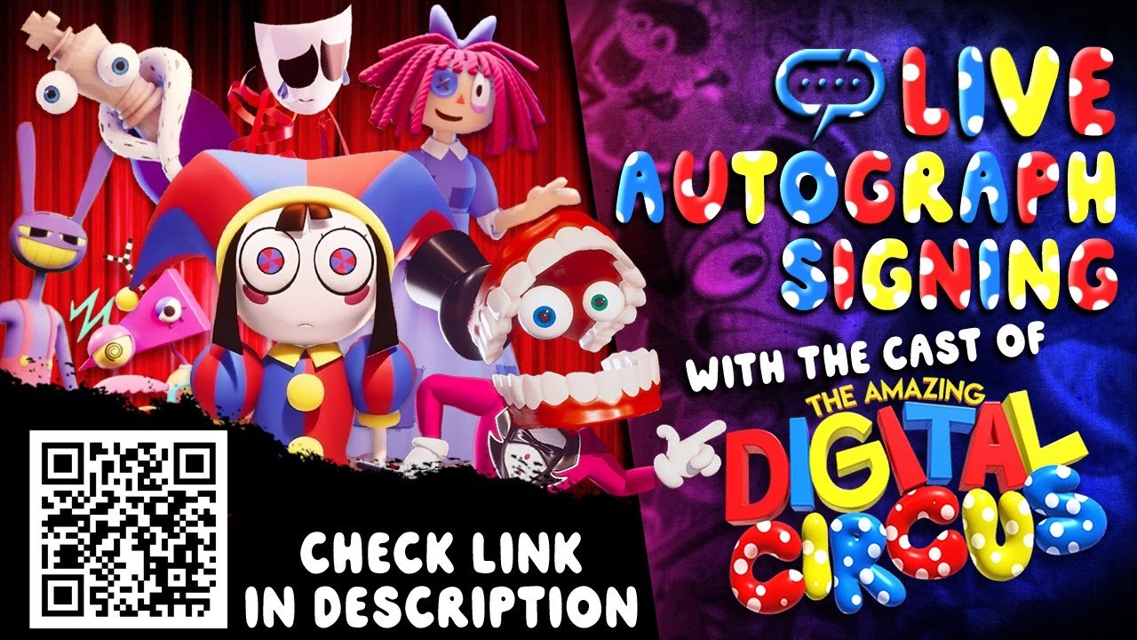 Streamily.com Presents: The Amazing Digital Circus Cast!
