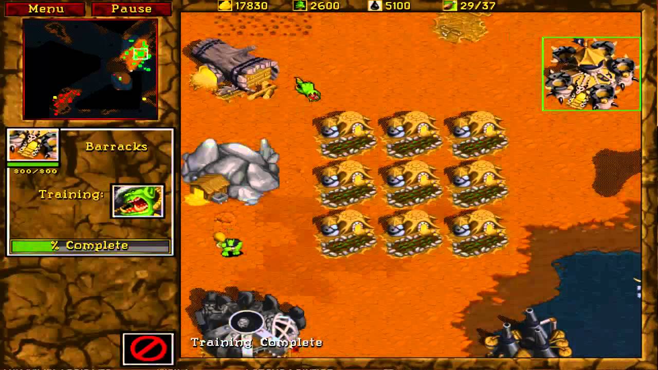 Warcraft II Battle.Net Edition Orkowie Akt 2 cz.1 Tor Barad ? Podbijamy !