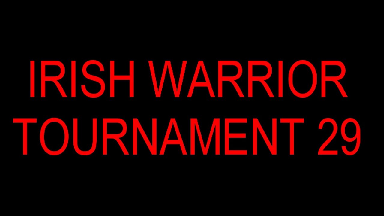 IRISH WARRIOR TOURNAMENT 29 (HALO INFINITE NINJA WARRIOR)