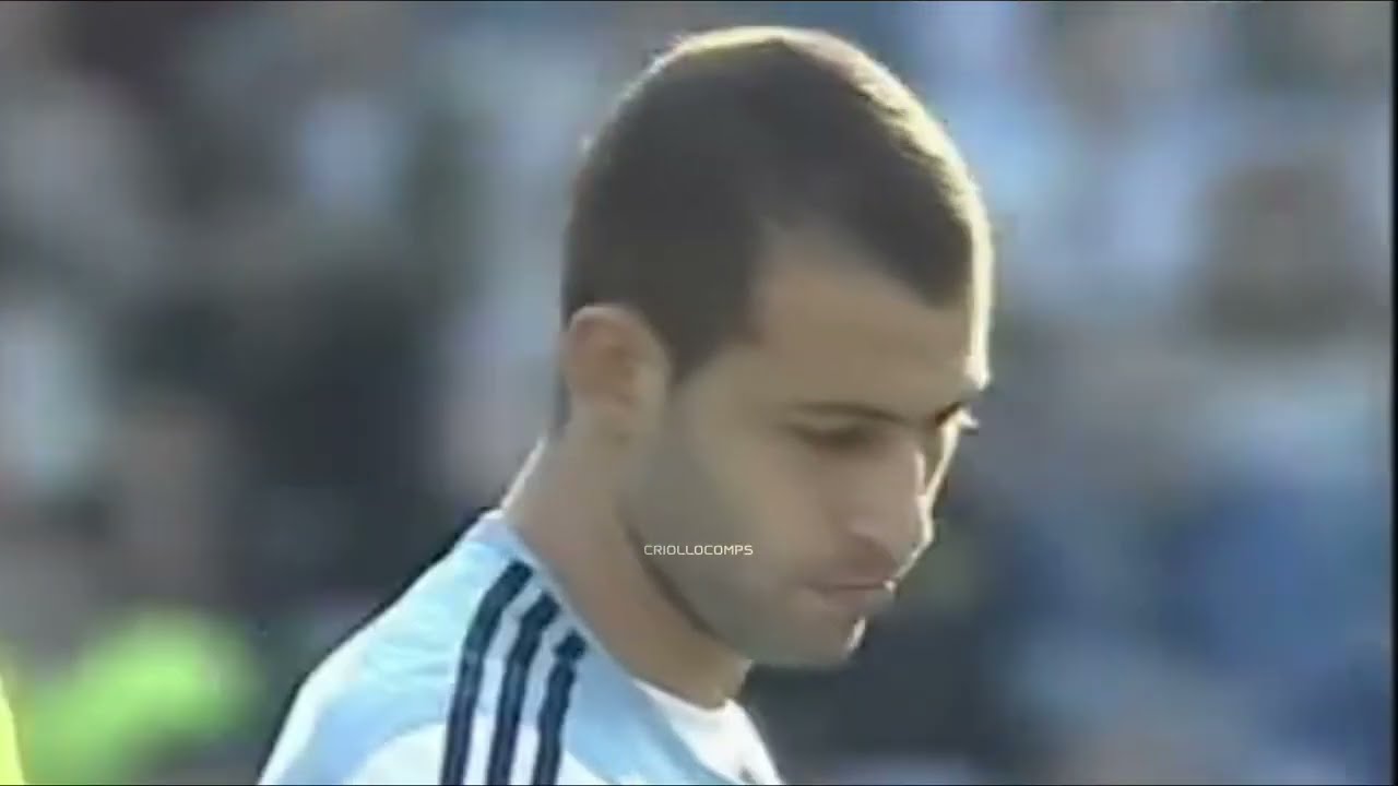 Javier Mascherano vs Chile (World Cup Qualifiers 2010) Home