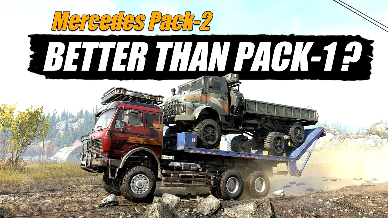 Snowrunner Mercedes DLC-2 Review | Worth buying ?