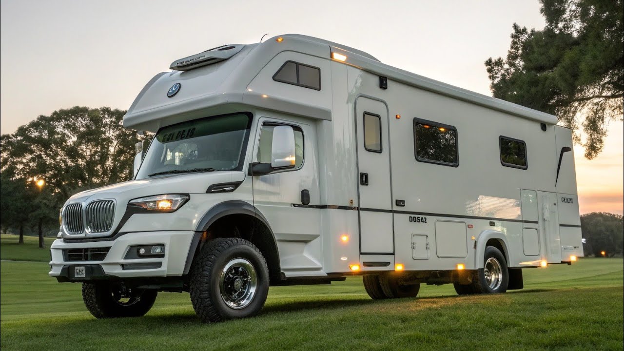 Inside the 2026 BMW Motorhome Truck — Futuristic Luxury RV