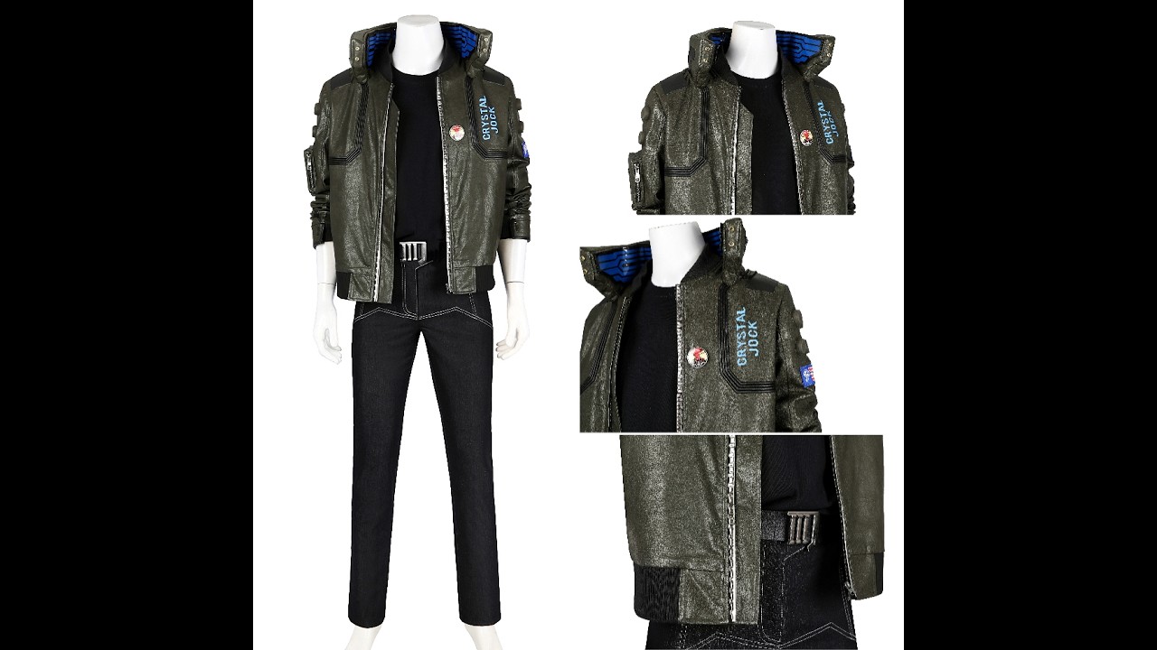 Cyberpunk 2077 V Cosplay Costume Game Jacket Men #Takerlama #cyberpunkcosplay #cyberpunk2077