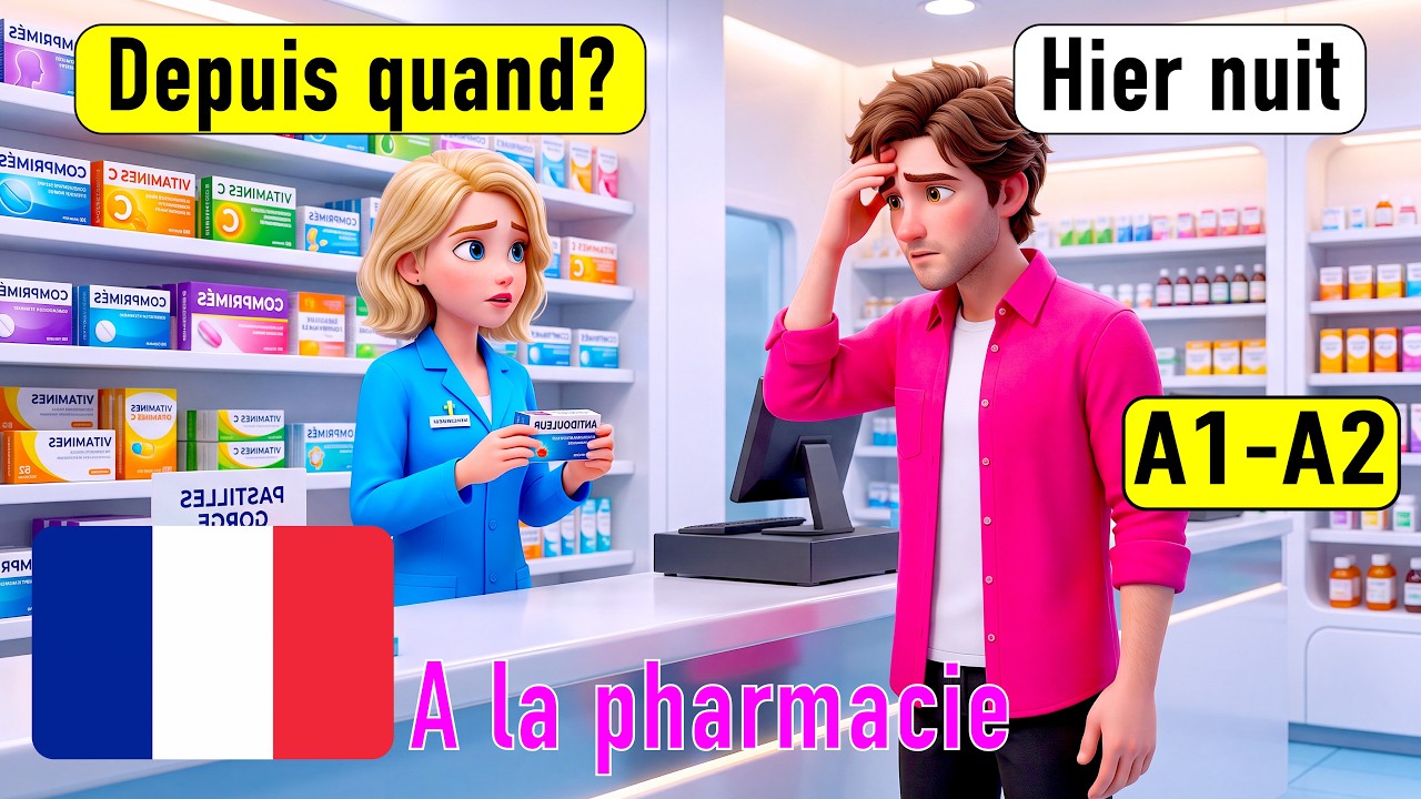 90 Minutes of French Conversation Listening Practice (A1-A2) | Dialogues en Fran&ccedil;ais
