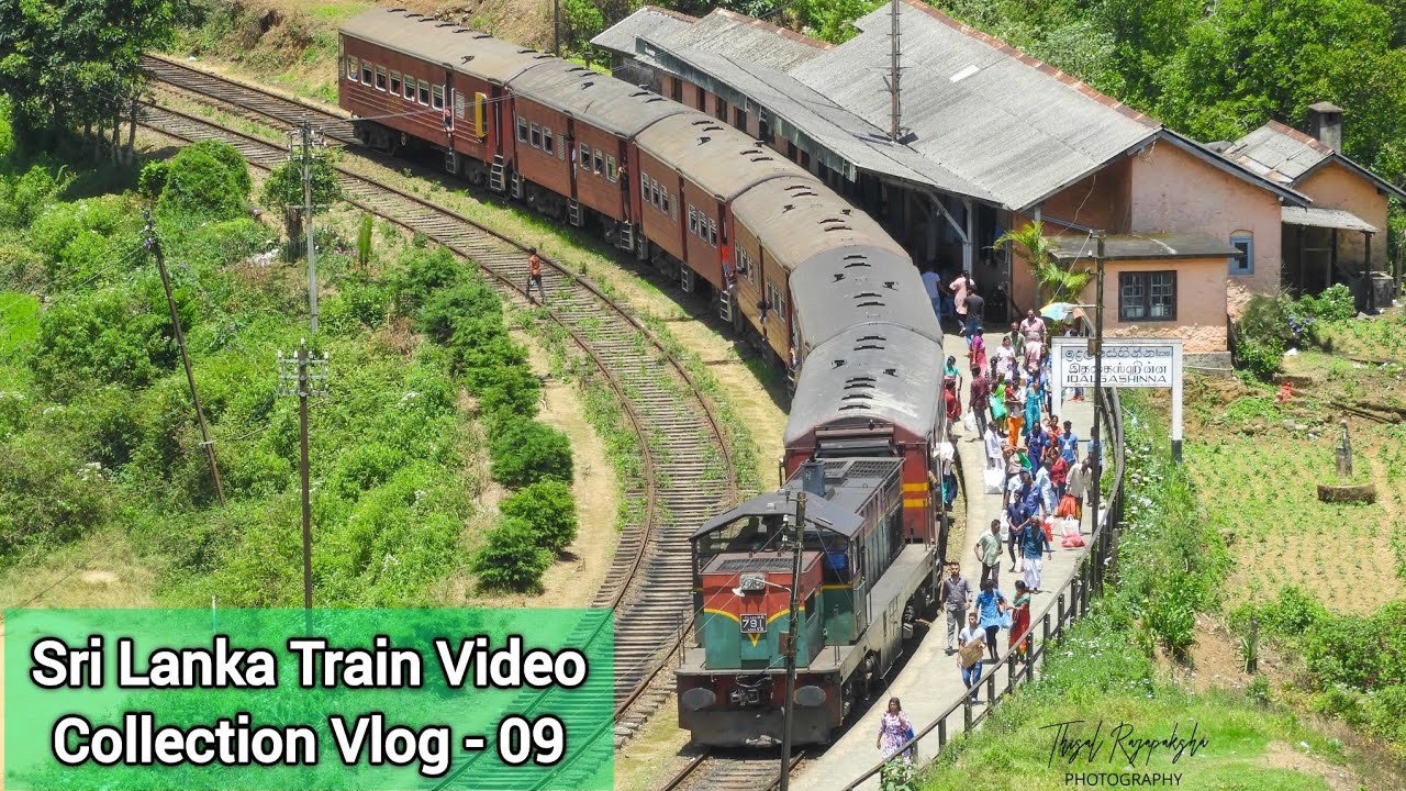 Sri Lanka Train Video Collection Vlog - 09