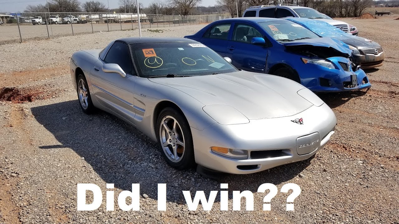 Auction Time!! Copart let me DRIVE in the Lot!! Let's BID!