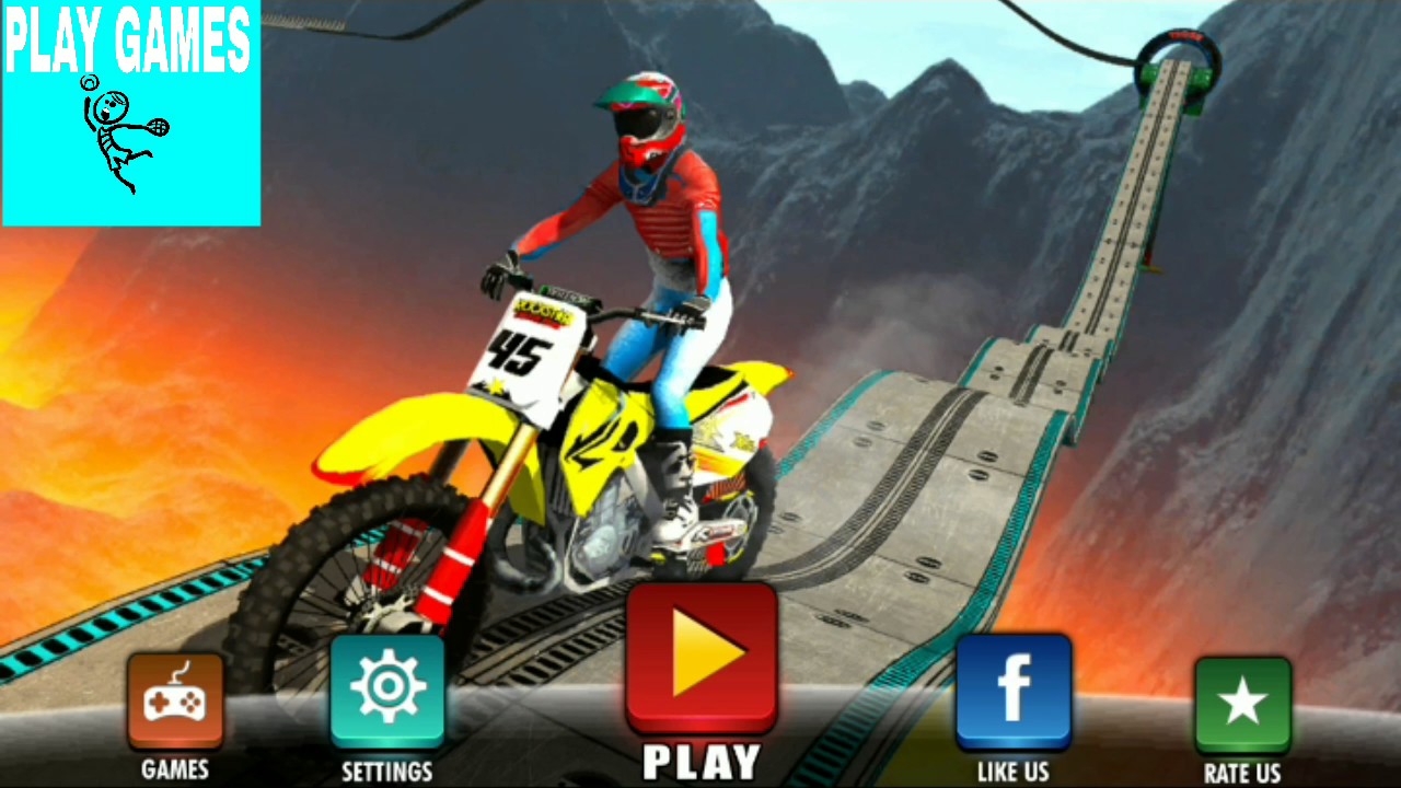 Impossible Motor Bike Tracks - Android GamePlay