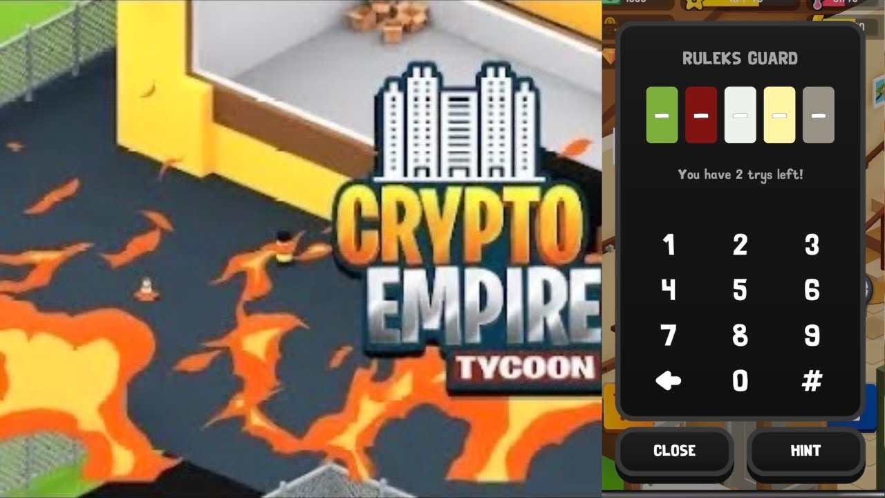 Crypto Empire Tycoon Door Code