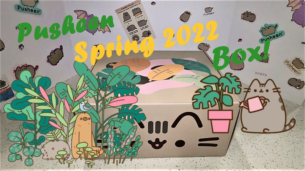 🌳 Pusheen Spring 2022 Subscription Box!