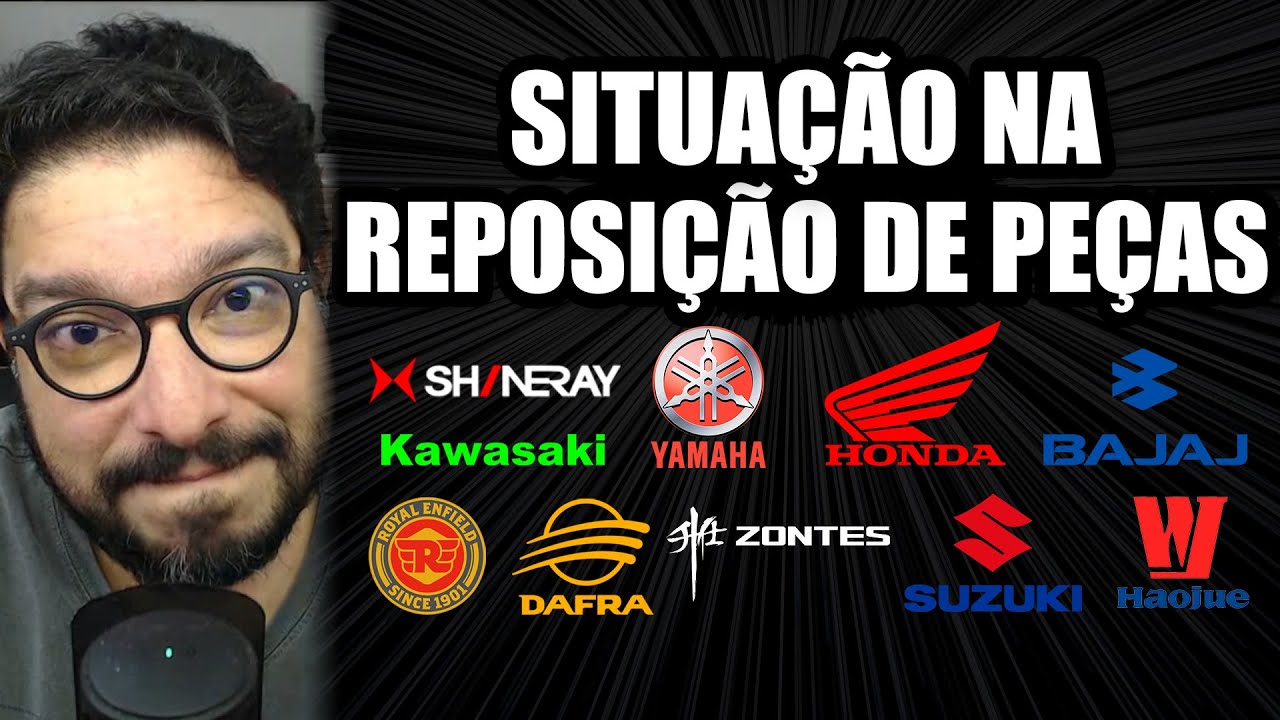 Situação da reposição de peças Bajaj, SBM, Shineray, Royal Enfield e demais montadoras