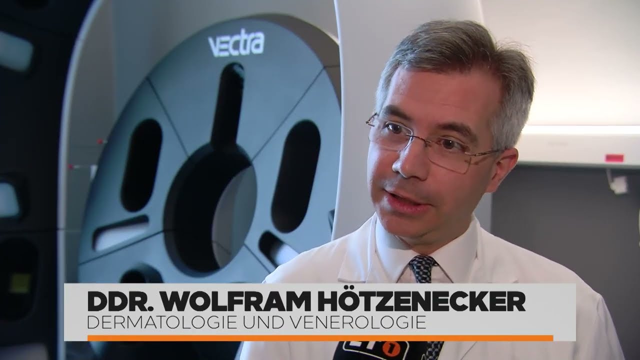 Hautkrebsfrüherkennung durch 3D-Ganzkörperscanner
