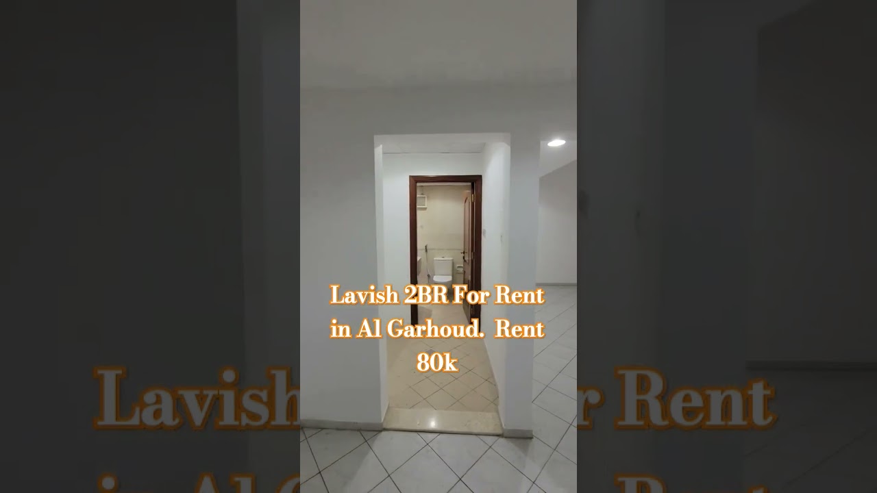 Lavish |2BR |80k pr yr.#Al Garhoud.#DUbai