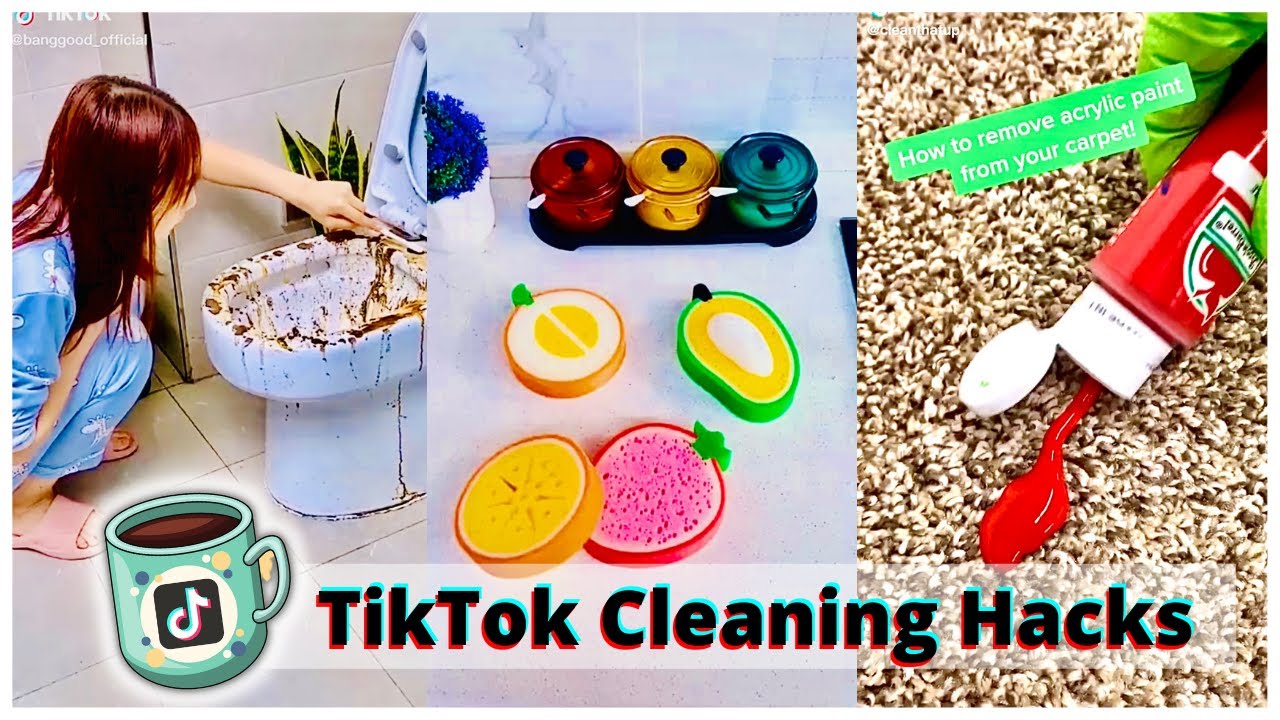 TikTok Cleaning Hack Compilation #6