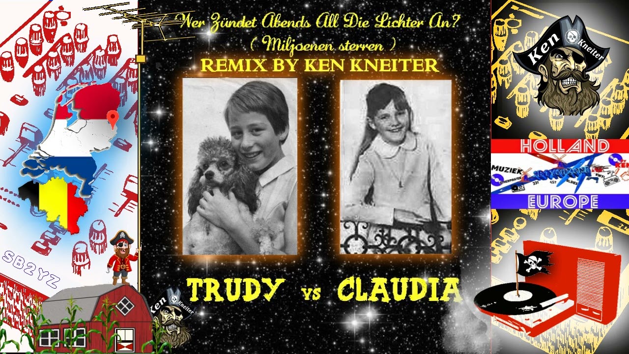 Miljoenen Sterren ( Remix by KEN ) - Trudy vs Claudia - 2022 - Piratenmuziek