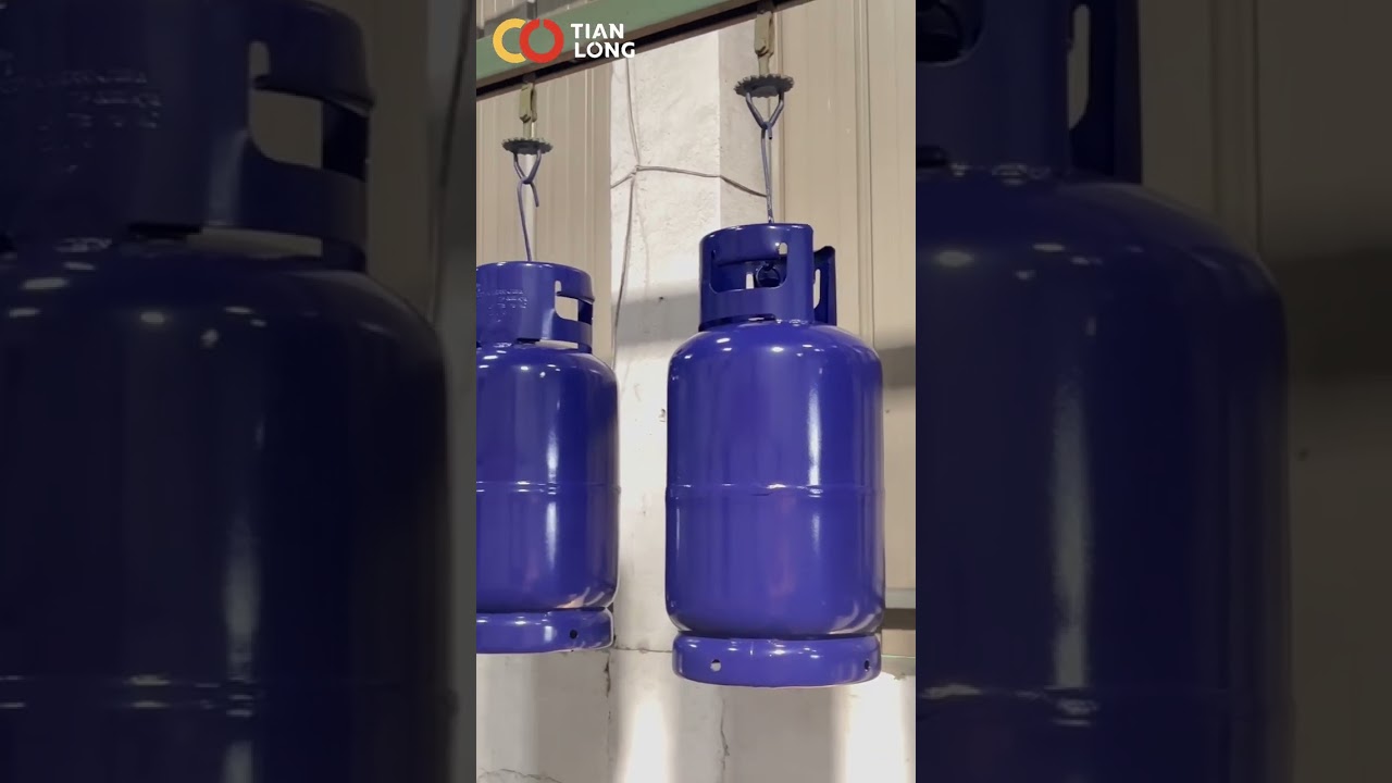 How LPG cylinders are made from iron plates to finished products ？