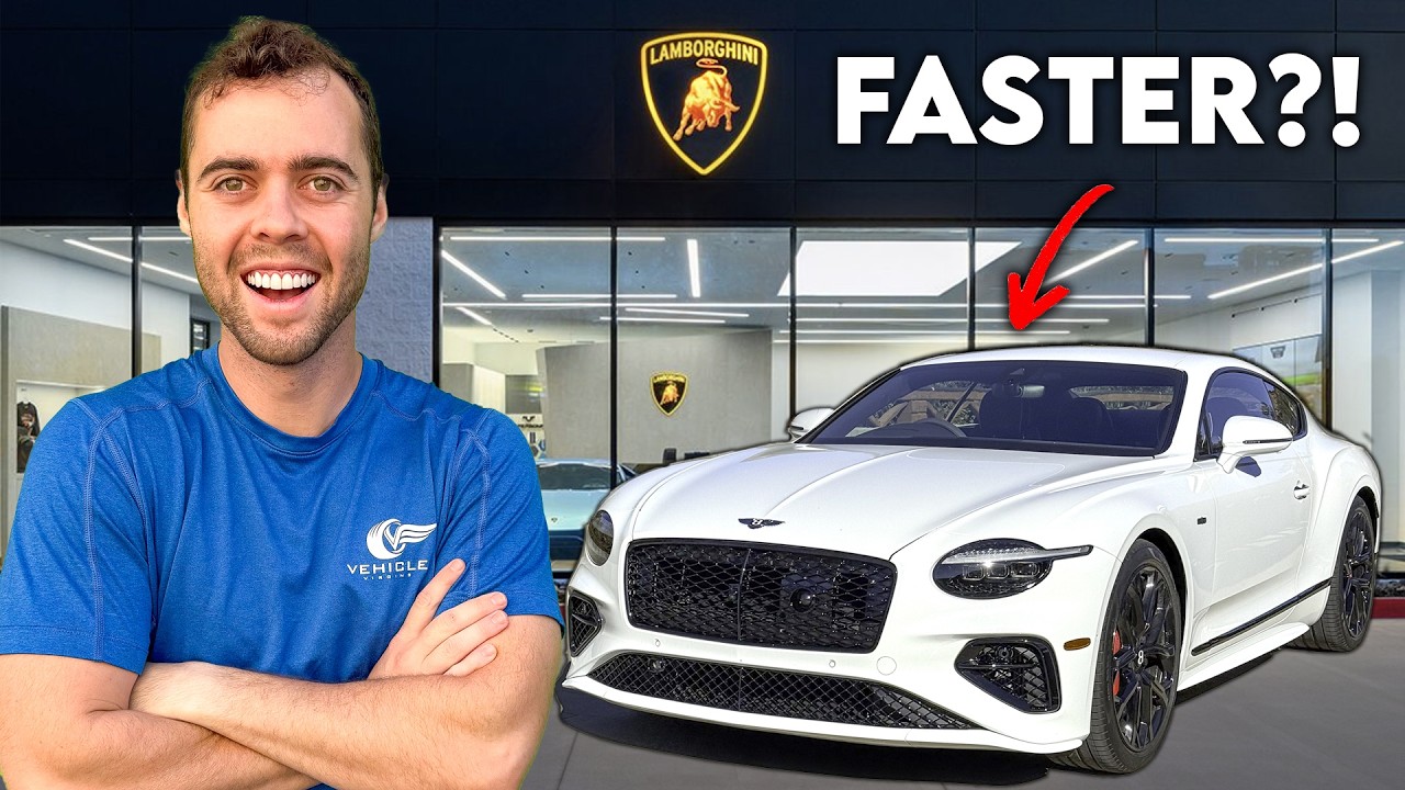 THIS BENTLEY IS FASTER THAN A LAMBORGHINI!
