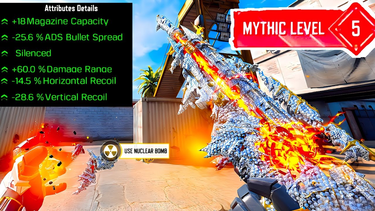 Mythic AK117 - Grim Ending 🪄 = NUCLEAR ☢️ in CODM Ranked!