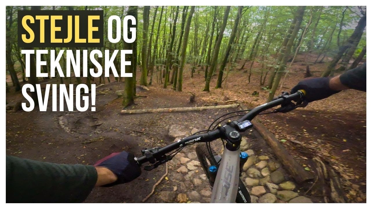 Sort Guld på Danmarks Tag er trail når det er BEDST! eMTB Spor Check [4K]