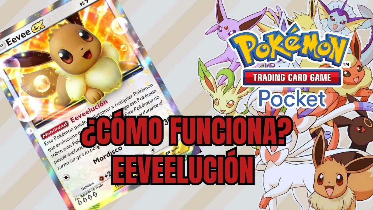 &iquest;C&Oacute;MO FUNCIONA? La Habilidad de EEVEE EX en Pok&eacute;mon TCG Pocket #pokemonpocket #pokemontcg #eevee