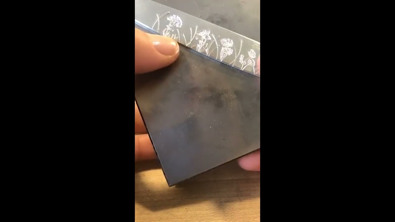 ImpressArt Facebook LIVE 5/8/2020 - Hand-Stamped Flower Cuff Bracelet