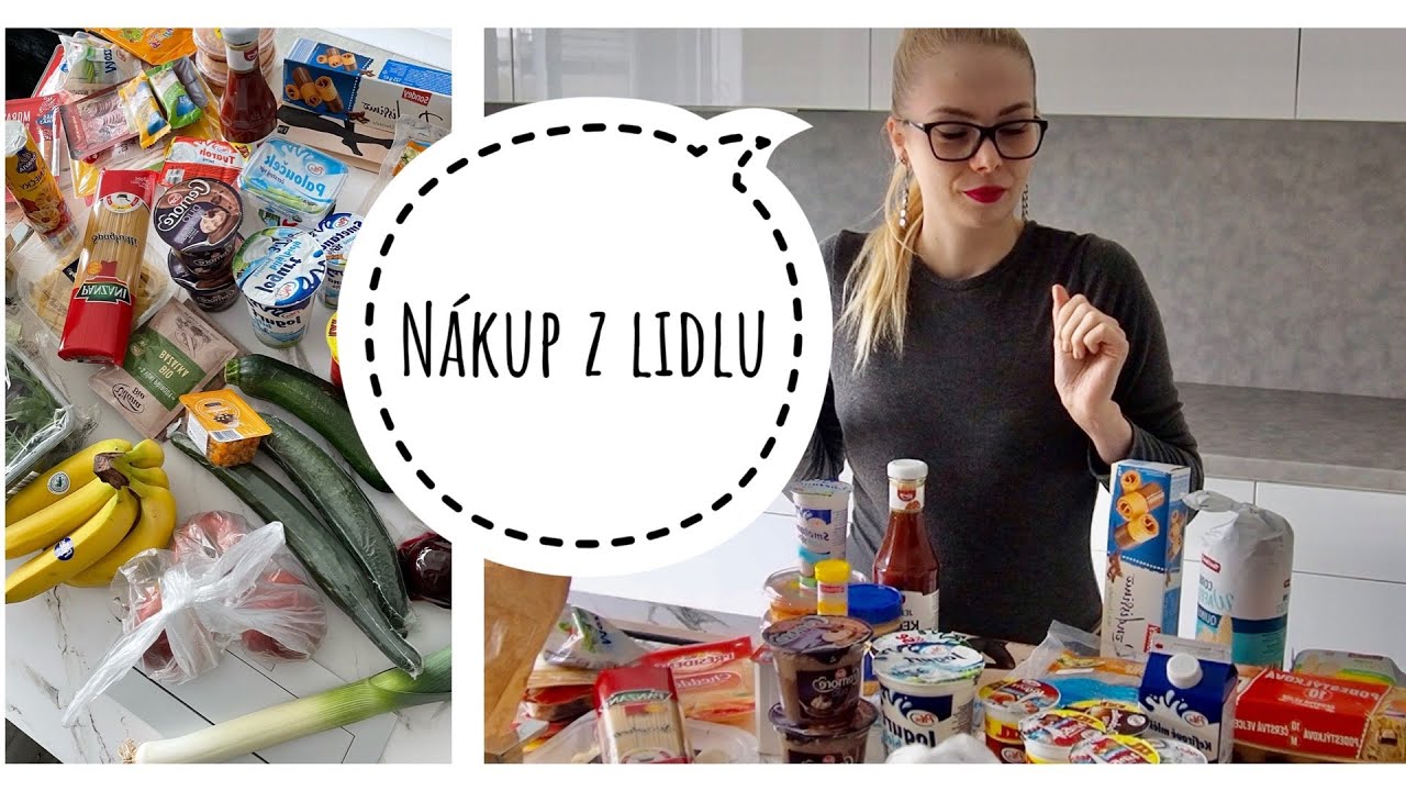 Náš nákup z Lidlu