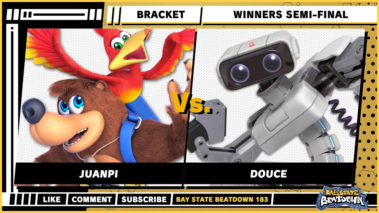 Bay State Beatdown 183 - Juanpi (Banjo & Kazooie) VS Douce (R.O.B) - SSBU Singles
