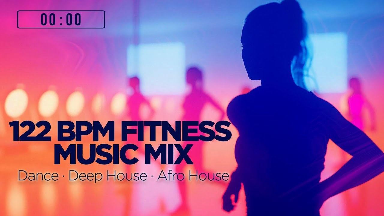 🔥 122 BPM Fitness Music Mix | For Toning, Step & Dance Workouts (60-Min Session)